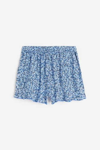 Shorts mit Volants Blau/Geblümt in Größe 170. Farbe: - H&M - Modalova