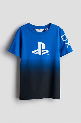 T-Shirt mit Print Knallblau/PlayStation, T-Shirts & Tops in Größe 158/164. Farbe: - H&M - Modalova