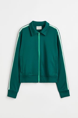 Trainingsjacke aus DryMove™ Dunkelgrün, Sport – Pullover & Strickjacken in Größe XS. Farbe: - H&M - Modalova