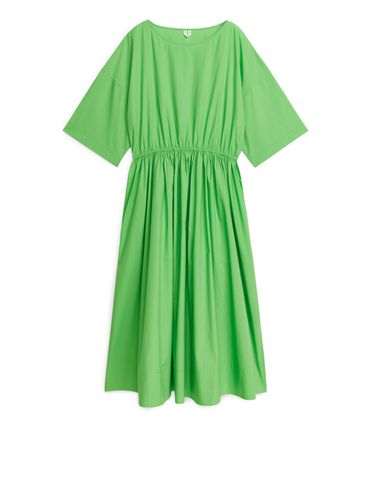 Weites Baumwollkleid Grün, Alltagskleider in Größe 36. Farbe: - Arket - Modalova
