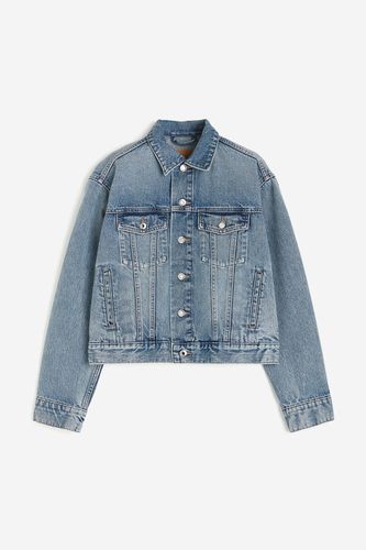 Kurze Jeansjacke Denimblau, Jacken in Größe XS. Farbe: - H&M - Modalova