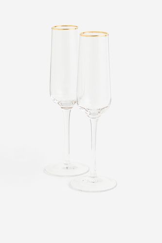 Er-Pack Champagnergläser Klarglas, Glasware. Farbe: - H&m Home - Modalova
