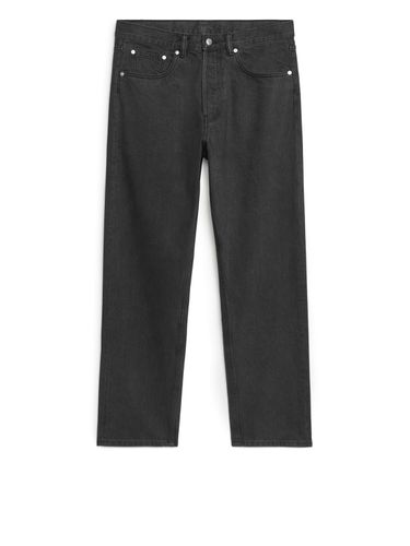 Legere, konisch zulaufende Jeans von COAST Verwaschenes Schwarz, Straight in Größe 28/32. Farbe: - Arket - Modalova
