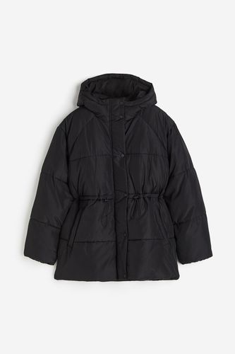 Puffer-Jacke mit Tunnelzug Schwarz, Jacken in Größe S. Farbe: - H&M - Modalova