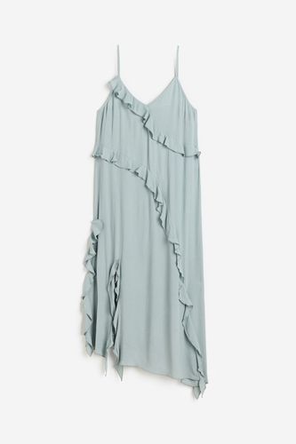 Volantkleid Blaugrau, Alltagskleider in Größe M. Farbe: - H&M - Modalova