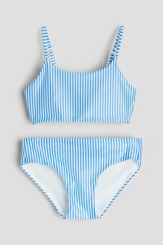 Bikini Blau/Gestreift, Bikinis in Größe 146/152. Farbe: - H&M - Modalova
