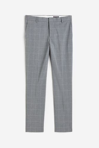 Anzughose in Slim Fit Grau/Kariert, Anzughosen Größe 44. Farbe: - H&M - Modalova