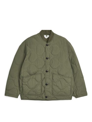 Gesteppte Übergangsjacke Grün, Jacken in Größe L. Farbe: - Arket - Modalova