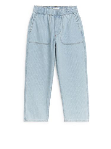 Hose mit Hickory-Streifen Hellblau, Hosen in Größe 110. Farbe: - Arket - Modalova