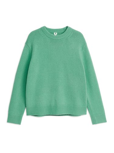 Pullover aus schwerem Wollstrick Grün in Größe M. Farbe: - Arket - Modalova