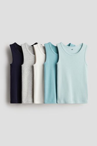 Er-Pack Baumwolltops, T-Shirts & Tops in Größe 122/128. Farbe: - H&M - Modalova