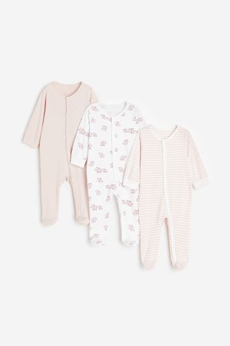 Er-Pack Schlafanzüge aus Baumwolle Hellrosa/Elefanten, Pyjamas in Größe 86. Farbe: - H&M - Modalova