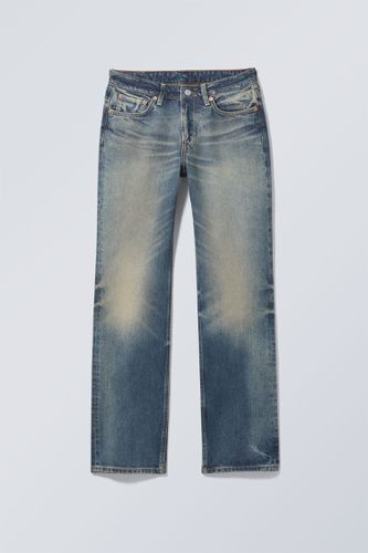 Jeans Pin mit geradem Bein Venedig-Blau, Straight in Größe 23/32. Farbe: - Weekday - Modalova