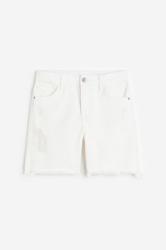 Jeansshorts Relaxed Fit Weiß in Größe 134. Farbe: - H&M - Modalova