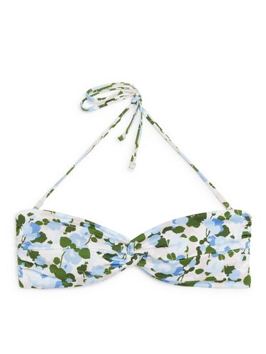 Bandeau-Bikinioberteil Weiß/Mehrfarbig, Bikini-Oberteil in Größe 38. Farbe: - Arket - Modalova