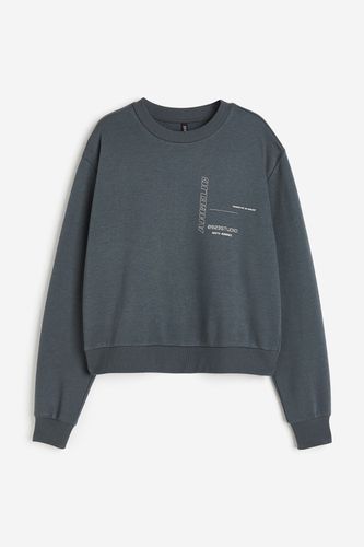 Sweatshirt mit Print Dunkelgrau/Angelic, Sweatshirts in Größe XXS. Farbe: - H&M - Modalova