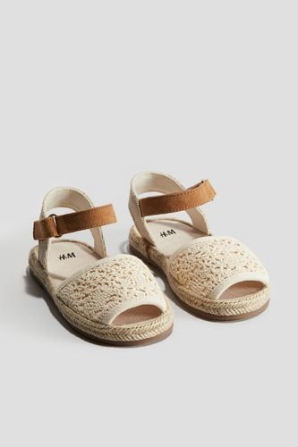 Sandalen Naturweiß/Braun in Größe 28. Farbe: - H&M - Modalova