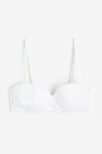 Balconette-Bikinitop Weiß, Bikini-Oberteil in Größe 80A. Farbe: - H&M - Modalova