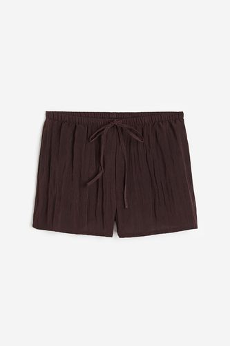 Shorts Dunkelbraun, Pyjama-Hosen in Größe L. Farbe: - H&M - Modalova