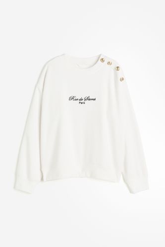 Sweatshirt Weiß/Paris, Sweatshirts in Größe S. Farbe: - H&M - Modalova