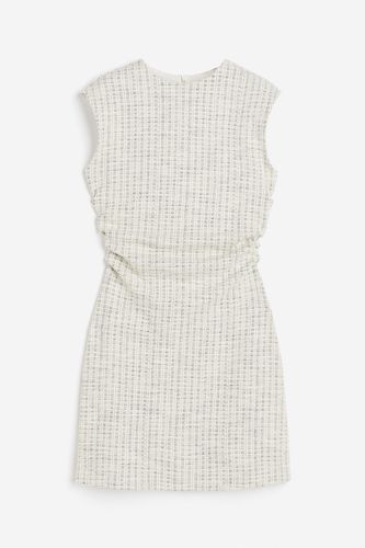 Bouclé-Kleid Weißmeliert, Alltagskleider in Größe L. Farbe: - H&M - Modalova