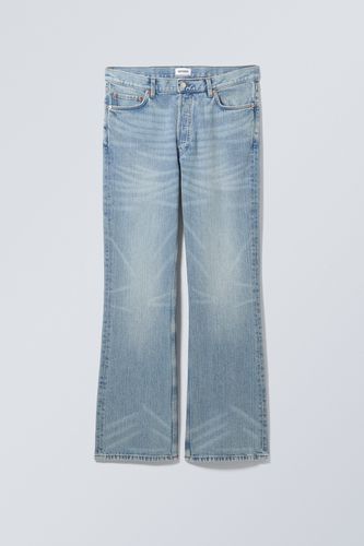 Motion Bootcut-Jeans im Slim Fit Äon-Blau, Straight in Größe W 33. Farbe: - Weekday - Modalova