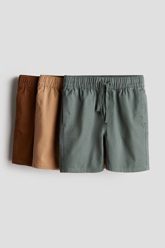 Er-Pack Shorts Braun/Beige/Dunkelgrün in Größe 122. Farbe: - H&M - Modalova