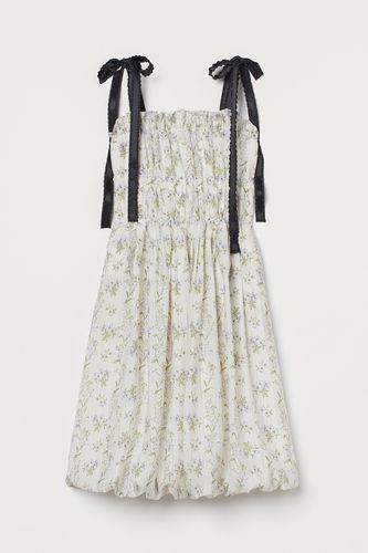 Kleid aus Lyocellmix Weiß/Geblümt, Alltagskleider in Größe XXL. Farbe: - H&M - Modalova