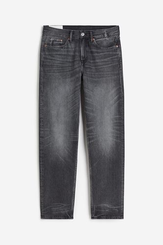 Relaxed Jeans Denimgrau, Baggy in Größe 29/30. Farbe: - H&M - Modalova