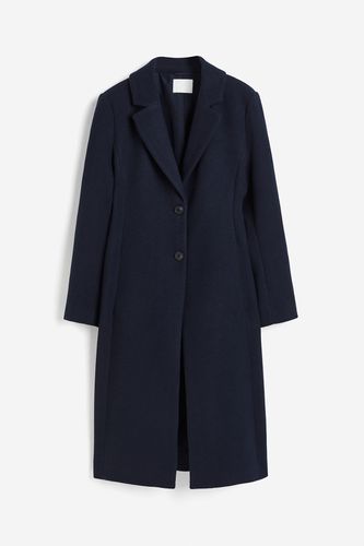 Einreihiger Mantel Marineblau, Mäntel in Größe XS. Farbe: - H&M - Modalova