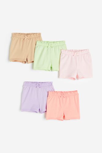 Er-Pack Shorts aus Baumwolljersey Hellgrün/Hellrosa in Größe 50. Farbe: - H&M - Modalova