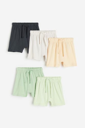 Er-Pack Shorts aus Baumwolljersey Hellgrün/Hellgelb in Größe 50. Farbe: - H&M - Modalova