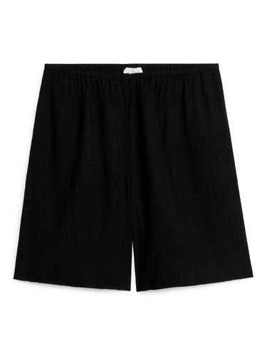 Lockere Shorts in Knitteroptik Schwarz Größe S. Farbe: - Arket - Modalova