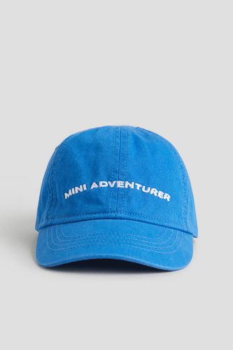 Baumwollcap Blau/Mini Adventurer, Caps in Größe 62/68. Farbe: - H&M - Modalova