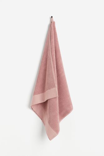 Badetuch aus Baumwollfrottee Rosa, Handtücher in Größe 70x140 cm. Farbe: - H&m Home - Modalova