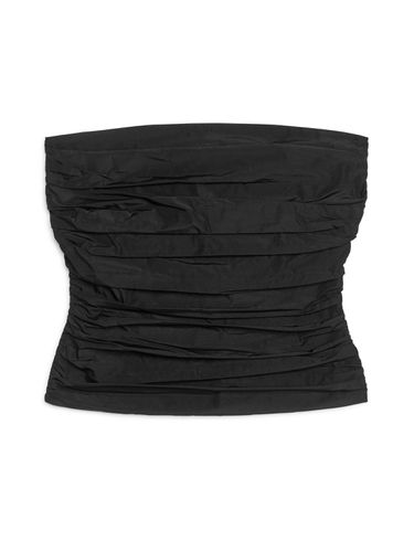 Taftbustier Schwarz, Tops in Größe 40. Farbe: - Arket - Modalova