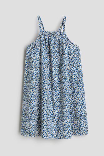 Baumwollkleid Blau/Geblümt, Kleider in Größe 92. Farbe: - H&M - Modalova