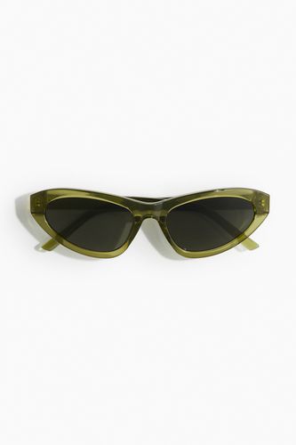Cat-Eye-Sonnenbrille Khakigrün, Sonnenbrillen in Größe Onesize. Farbe: - H&M - Modalova