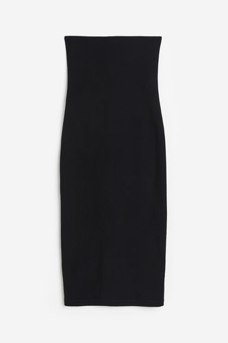 Bandeau-Kleid Schwarz, Alltagskleider in Größe S. Farbe: - H&M - Modalova
