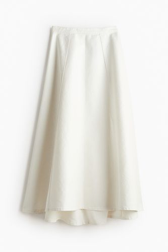 Jeansrock in A-Linie Weiß, Röcke Größe 36. Farbe: - H&M - Modalova