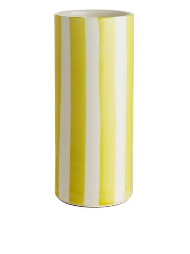 Zylindervase, 23 cm Weiß/Gelb. Farbe: - Arket - Modalova