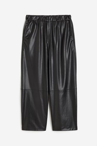 Beschichtete Hose Schwarz, Chinohosen in Größe M. Farbe: - H&M - Modalova