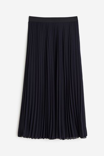 Plisseerock aus Chiffon Marineblau, Röcke in Größe XS. Farbe: - H&M - Modalova