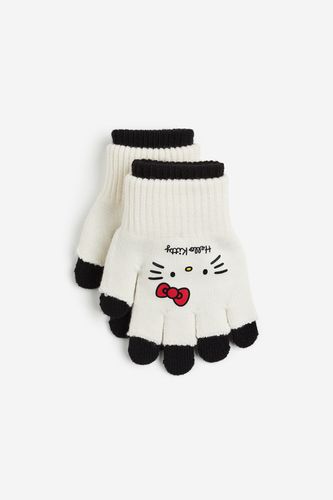 Finger-/Kurzfingerhandschuhe Weiß/Hello Kitty in Größe 92/104. Farbe: - H&M - Modalova