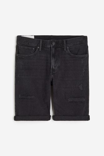 Jeansshorts Regular Schwarz in Größe W 28. Farbe: - H&M - Modalova