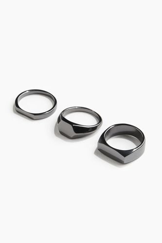 Er-Pack Ringe Schwarz in Größe S. Farbe: - H&M - Modalova