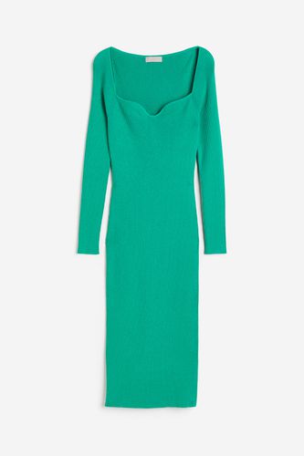 Bodycon-Kleid in Rippstrick Grün, Alltagskleider Größe XL. Farbe: - H&M - Modalova
