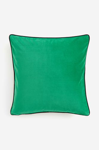 Kissenhülle aus Samt Knallgrün in Größe 50x50 cm. Farbe: - H&m Home - Modalova