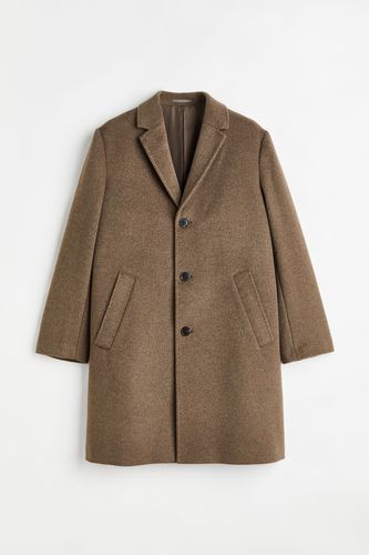 Mantel aus Wollmix Braun, Mäntel in Größe XL. Farbe: - H&M - Modalova