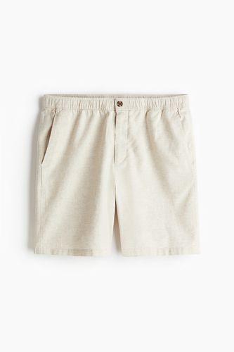 Shorts aus Leinenmix Regular Fit Hellbeige in Größe XXL. Farbe: - H&M - Modalova